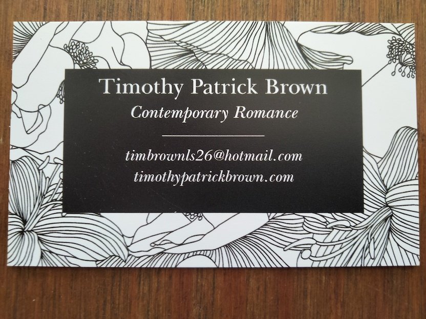 Read more about the article Business Cards For A Romance Writer